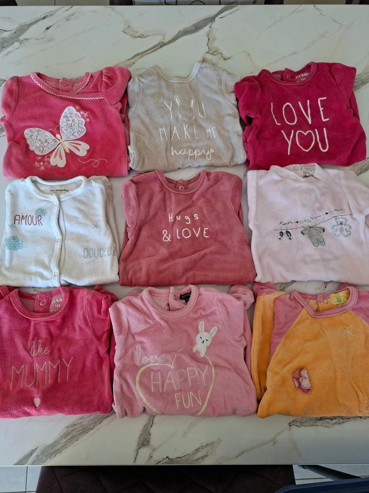 Lot 1 mois fille 35 pièces -  Petit prix – photo 3